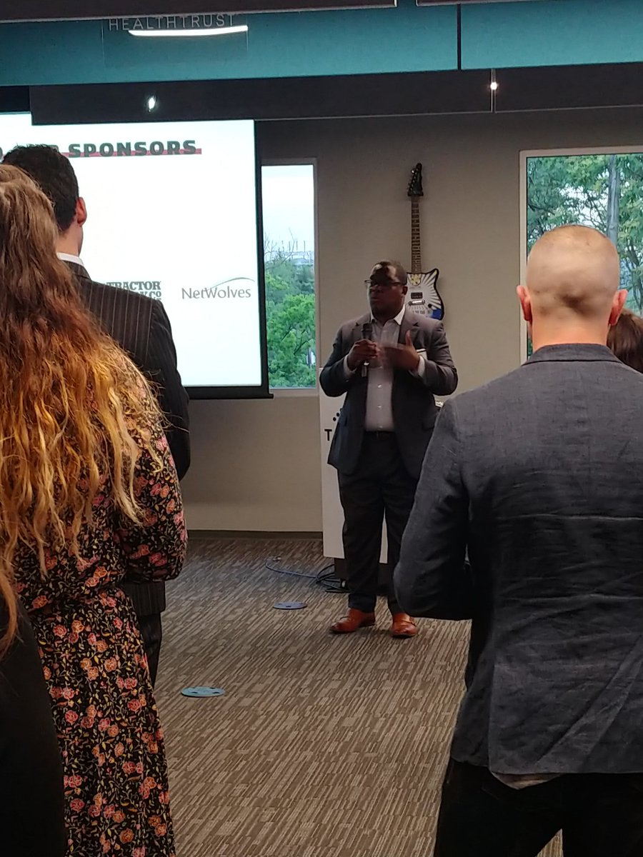 nashtechcouncil's tweet photo. Intentional Inclusion is a key theme of this year's #PostTechie issue - Jarrett Strickland representing @blackintechnash talks of the importance of bringing everyone to the table. https://t.co/RNyBh00NmH