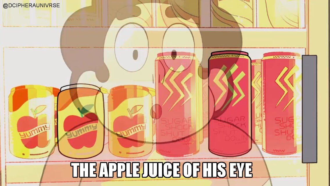 dcipheraunivrse's tweet photo. Talk about appeeling! #stevenuniverse #vendingmachine #vendors #machine #apple #juice #applejuice https://t.co/yBk5kOsrx3