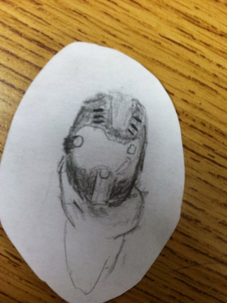 LlamaAdam2's tweet photo. I drew the rouge agent from fortnite https://t.co/q0UINlJ8GW