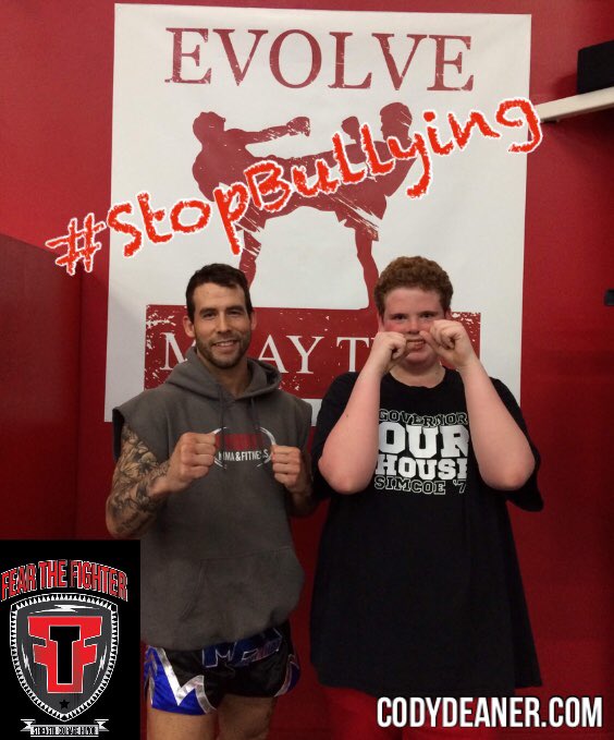 CodyDeaner's tweet photo. #StopBullying UPDATE...

For those of you who have bought a @Fearthefighter #StopBullying shirt at my merch table the last few months, this is the type of thing your $$$ is going to...

Full update: https://t.co/hmZWiK5XD1 https://t.co/1wJqTXjMeC