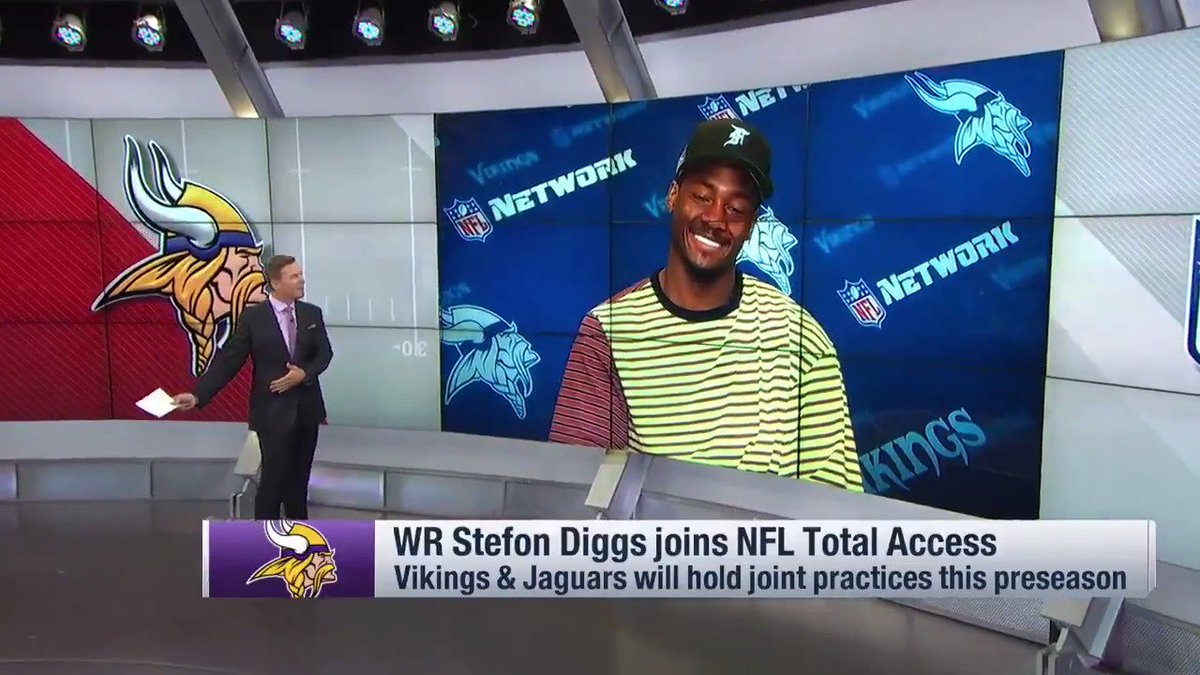 "He has some great energy and I like running routes for him." - @stefondiggs on QB @KirkCousins8  📺: @NFLNetwork https://t.co/SoXcYV1qBp