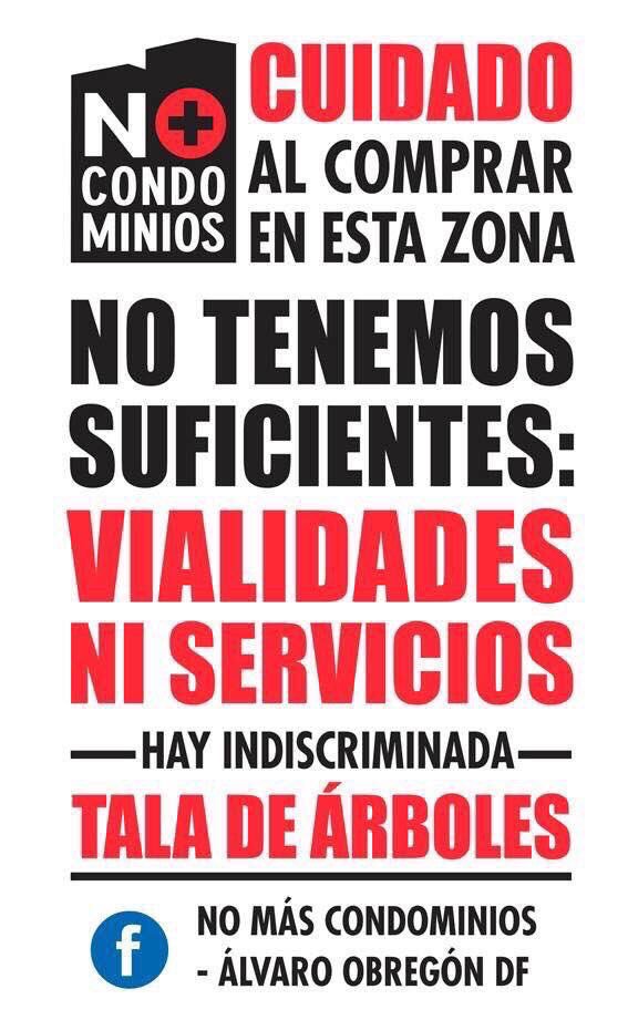 NoMasCondosAO's tweet photo. @jazmin_aguilarg @APTU15 #ojo compradores, no arriesguen su patrimonio #DAO AvToluca y DesiertoDlsLeones están colapsadas @ampinacional no es posible que continúen promoviendo la zona @RBKDESIERTO @JosefinaMacG @susanakana @monicatapiaa @ObraChueca @galvanochoa @RuidoEnLaRed https://t.co/VOVQJ5Xp7Y