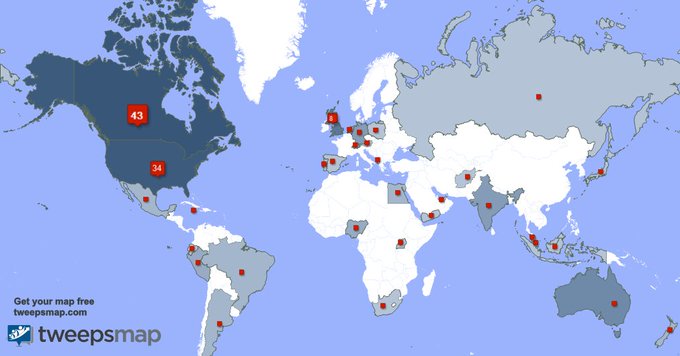 My followers live in 32 countries: Canada(45%), USA(35%)... https://t.co/Y6GF4ddTHS Get your free map<a href="/tag/wtf"class="tags"><span>#wtf</span></a><a href="/tag/pussypussy"class="tags"><span>#pussypussy</span></a><a href="/tag/catvagina"class="tags"><span>#catvagina</span></a><a href="/tag/sexdoll4jamescat"class="tags"><span>#sexdoll4jamescat</span></a>