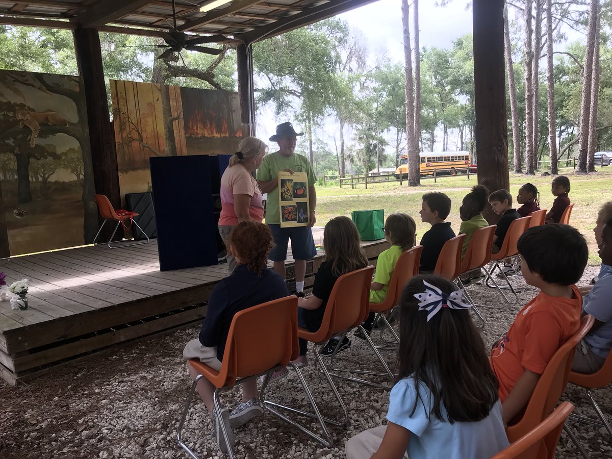 MelissaTriana's tweet photo. The second grade field trip to the Chinsegut Consevation Center made such an impact in the students’ discovery of the fascinating butterflies and their life cycle. #chinsegutconservationcenter #chinsegut  #seconders #fieldtrip https://t.co/mefP4Ku0tS