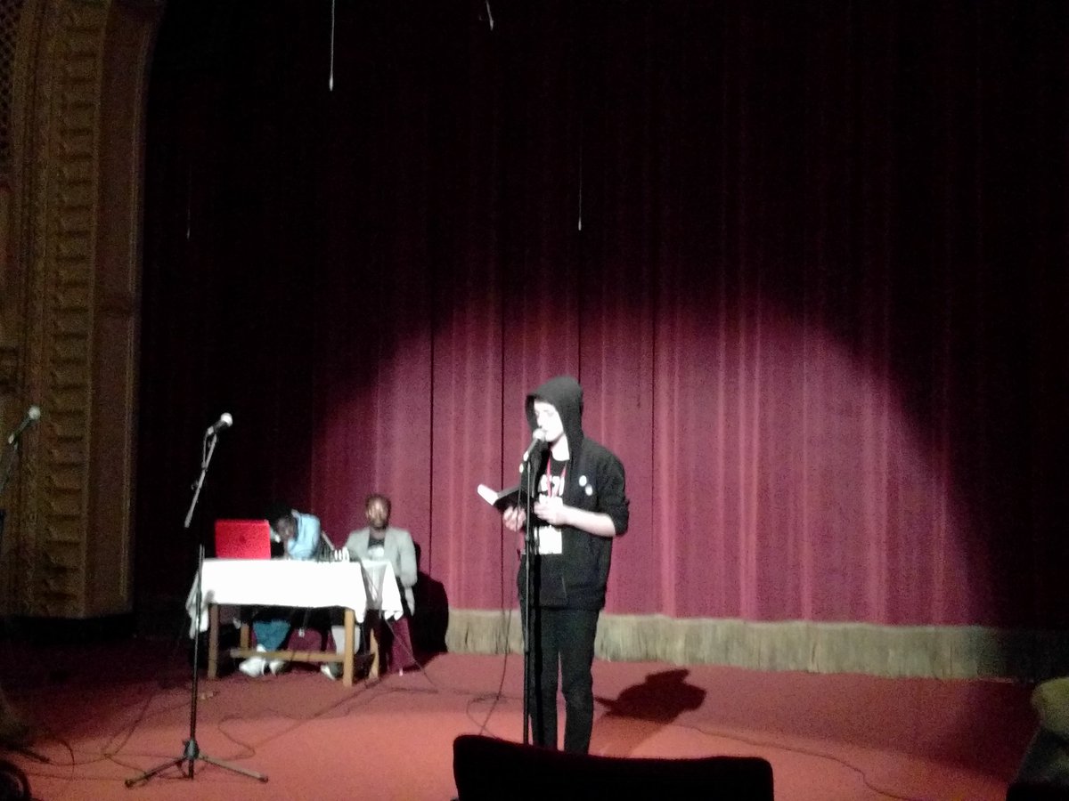 HYP_SLAM's tweet photo. One of our brilliant middle schoolers taking finals by storm: "my stomach rumbles and my heart rumbles back and both are starving" #ltabc #dothewritething https://t.co/rTSN45BNYx