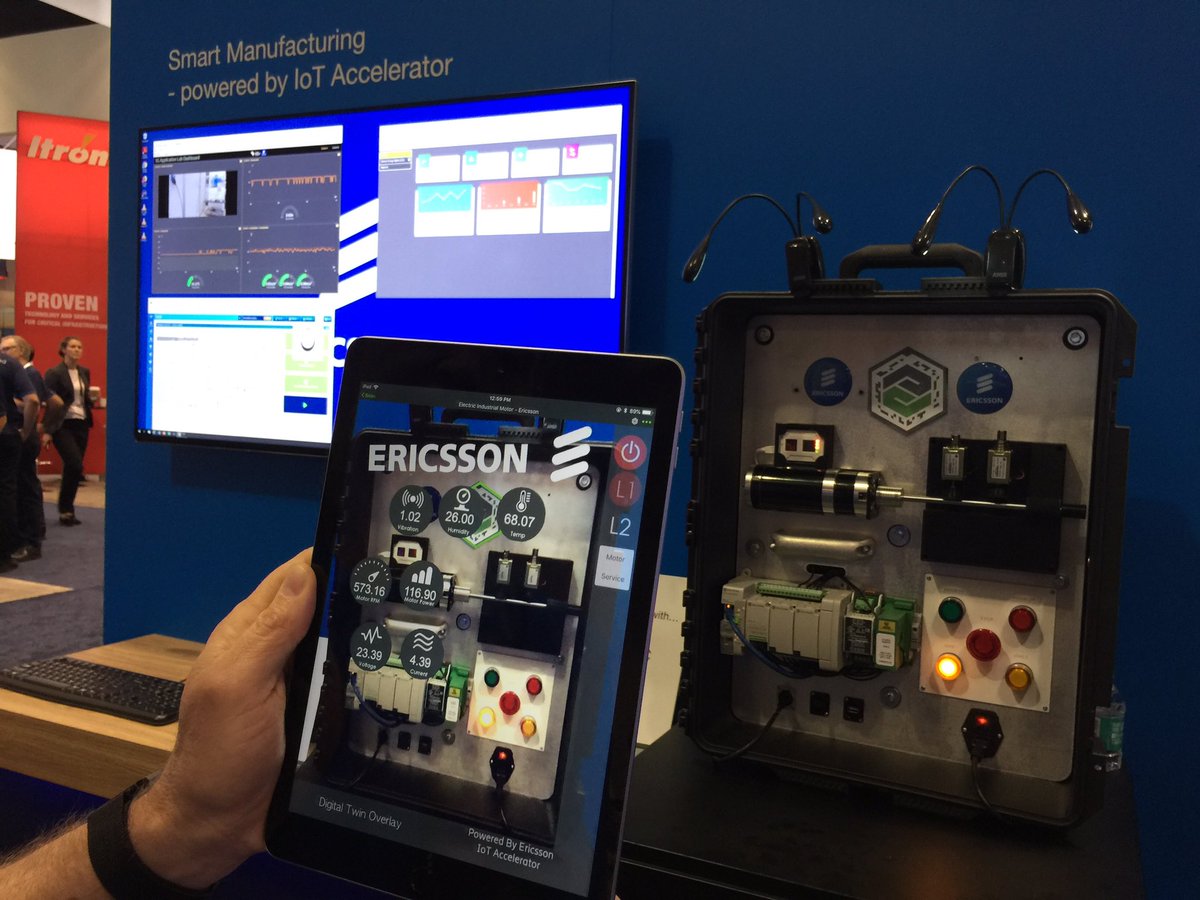 jonte142's tweet image. #IoT on display! full house in the #Ericsson booth at #IoTWorld. great, hectic, days in Santa Clara! @EricssonIoT @Ericssonsustain