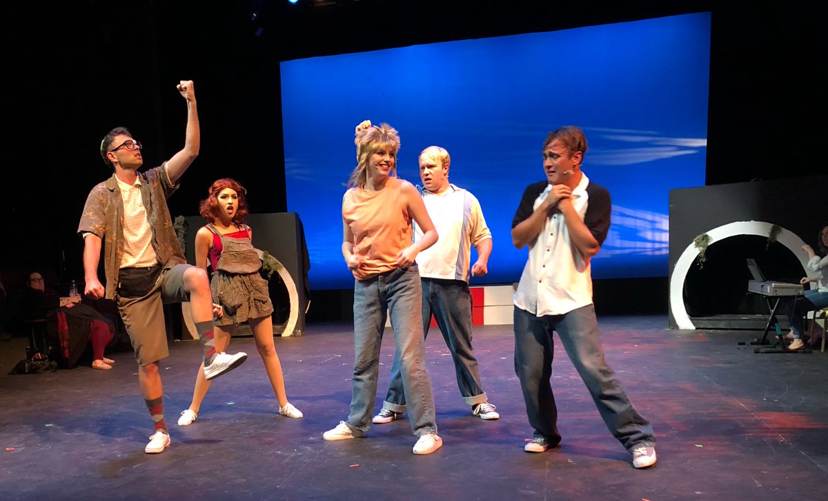 hauntscene's tweet photo. Check out our reaction to S#it: An Unauthorized Musical Parody of Stephen King’s IT at this Year’s @OrlandoFringe #shitshow @ShitMusical https://t.co/2KqQj2YgsB https://t.co/SyXSlBEoQi