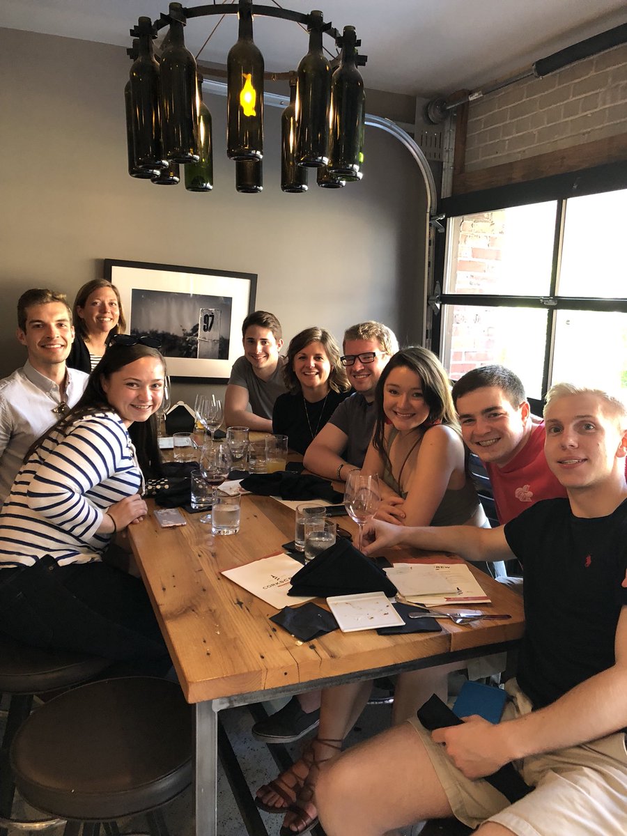 Celebrating a (nearly) completed year of medical school, and a send off for Dr. Bonnema to UTSW! #oldtwitter #addinghashtags #becauseweareold @bonnrx