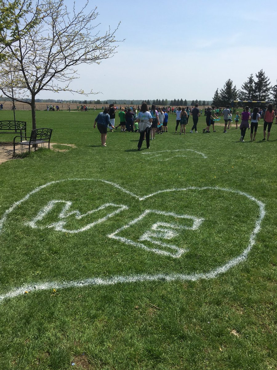PsSouthwold's tweet photo. #southwoldtvdsb participated in #WEwalkForWater today. AMAZING job @SallyJ2918 for constructing a day of learning, empathy and community.  WE can make a difference. #tvdsb #WE https://t.co/tO2H2xJfsO
