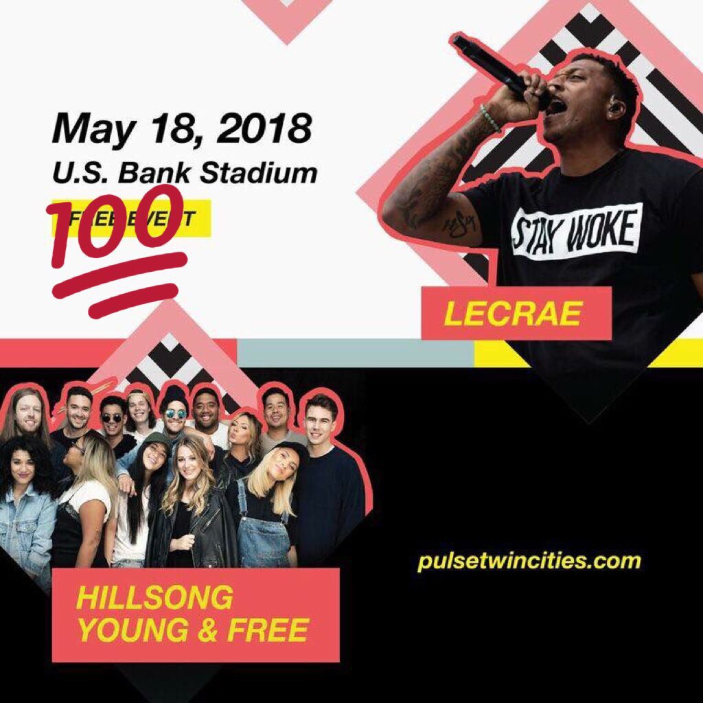 AnnaIvory's tweet photo. #PulseTwinCities Tomorrow, US Bank Stadium 😌 can’t wait to see @lecrae and @youngandfree live 🔥🔥🔥#116Unashamed https://t.co/urDKcMK9Xk