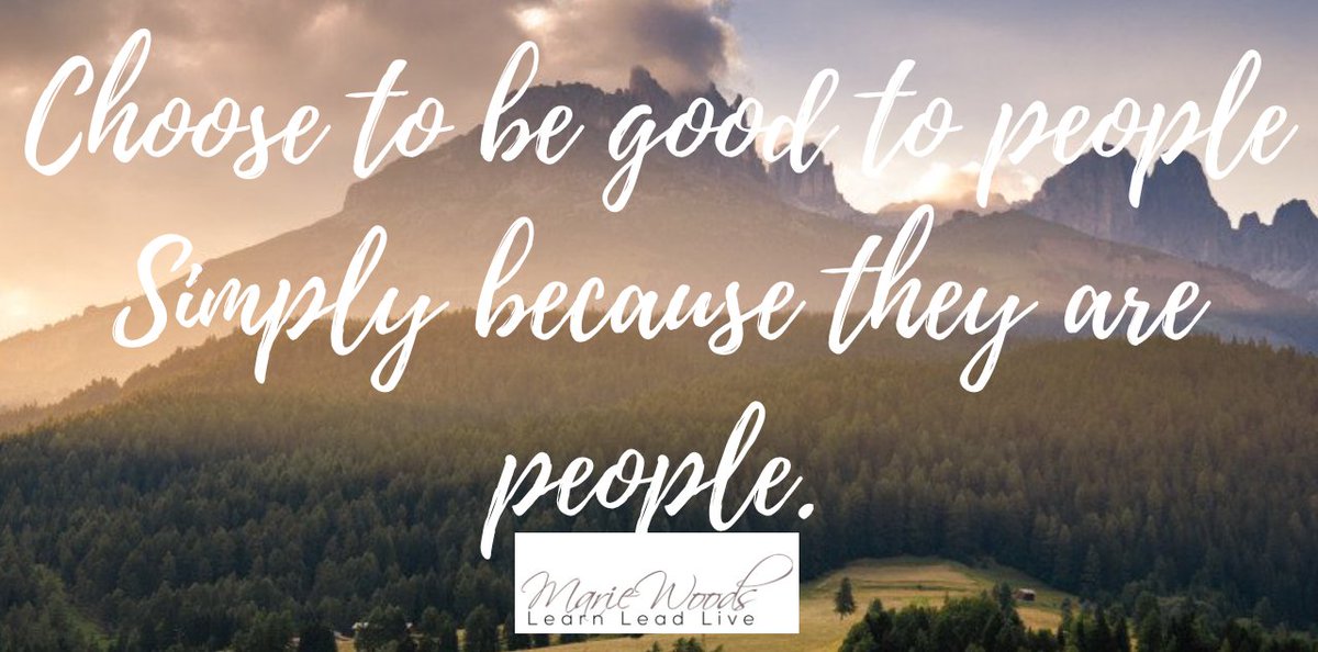 MWoodsMFT's tweet photo. Be the change...choose the good...the world needs more of it! #BeTheChange #inspiration #choosegood #KindnessMatters #humanity https://t.co/Ie12QBABtj