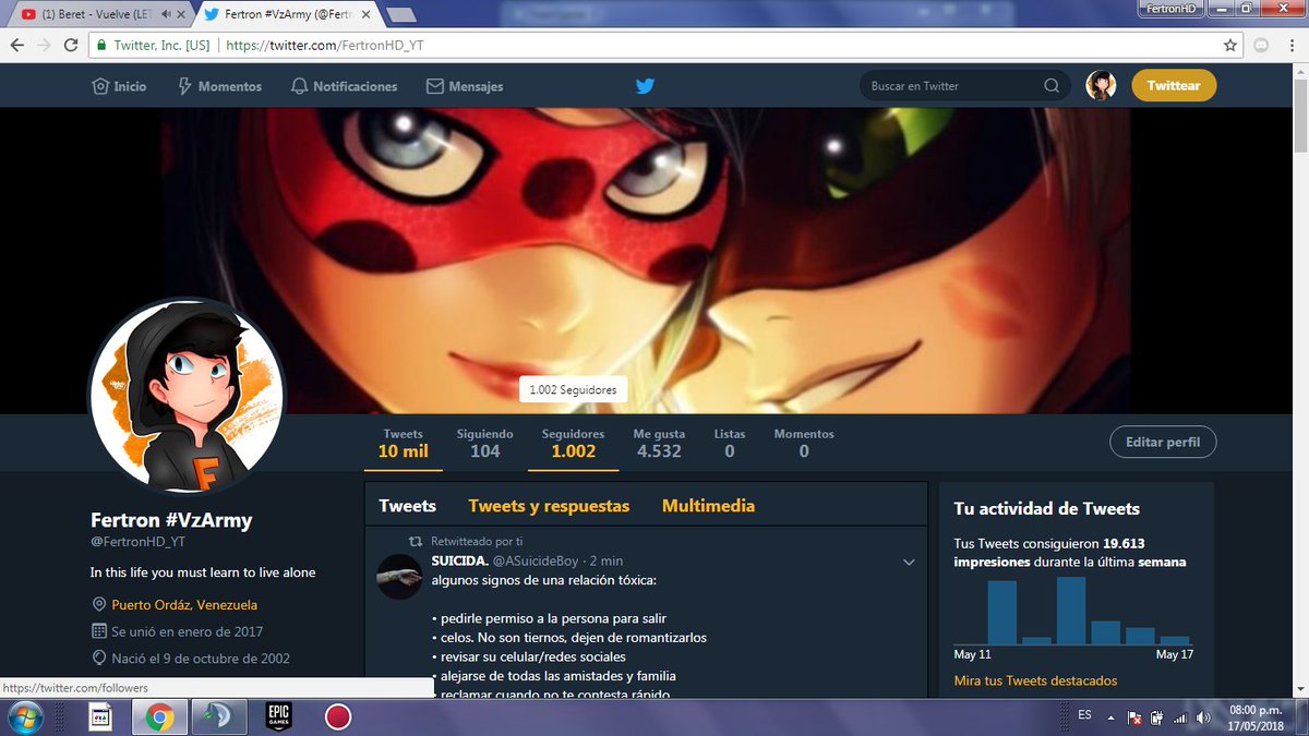 fertronvl's tweet image. Cumplimos Otra meta de 2018 😍☺️, 

Gracias @GhostPvPEz @FlashAccounts_ @iDawoh @AngelitoAlts_ @MundoMcVnzla 
Y No solo ellos si no ustedes tambien