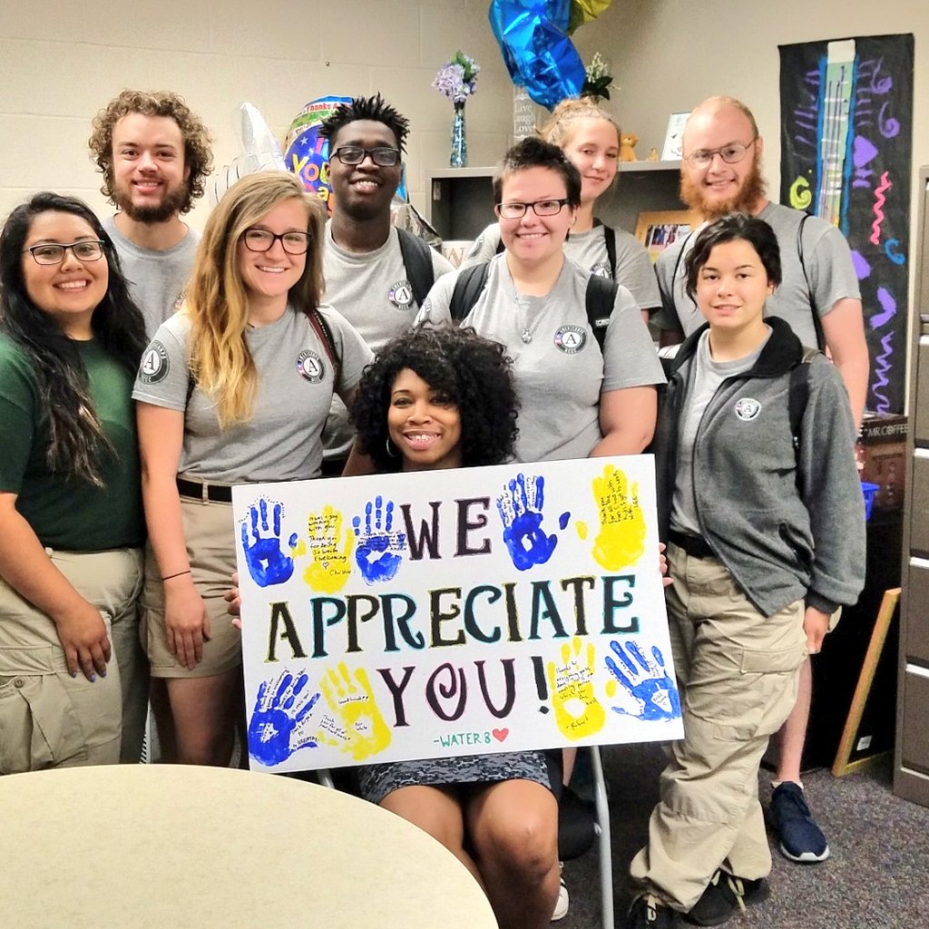 Jarita Williams (@jaritawill) on Twitter photo What am amazing group and experience with Water 8 <a href="/AmeriCorpsNCCC/">AmeriCorps NCCC</a>. <a href="/thesoulfisher/">The SoulFisher Min.</a> Thank you for loving on me and we wish you the best. #jaritajustme What am amazing group and experience with Water 8 <a href="/AmeriCorpsNCCC/">AmeriCorps NCCC</a>. <a href="/thesoulfisher/">The SoulFisher Min.</a> Thank you for loving on me and we wish you the best. #jaritajustme