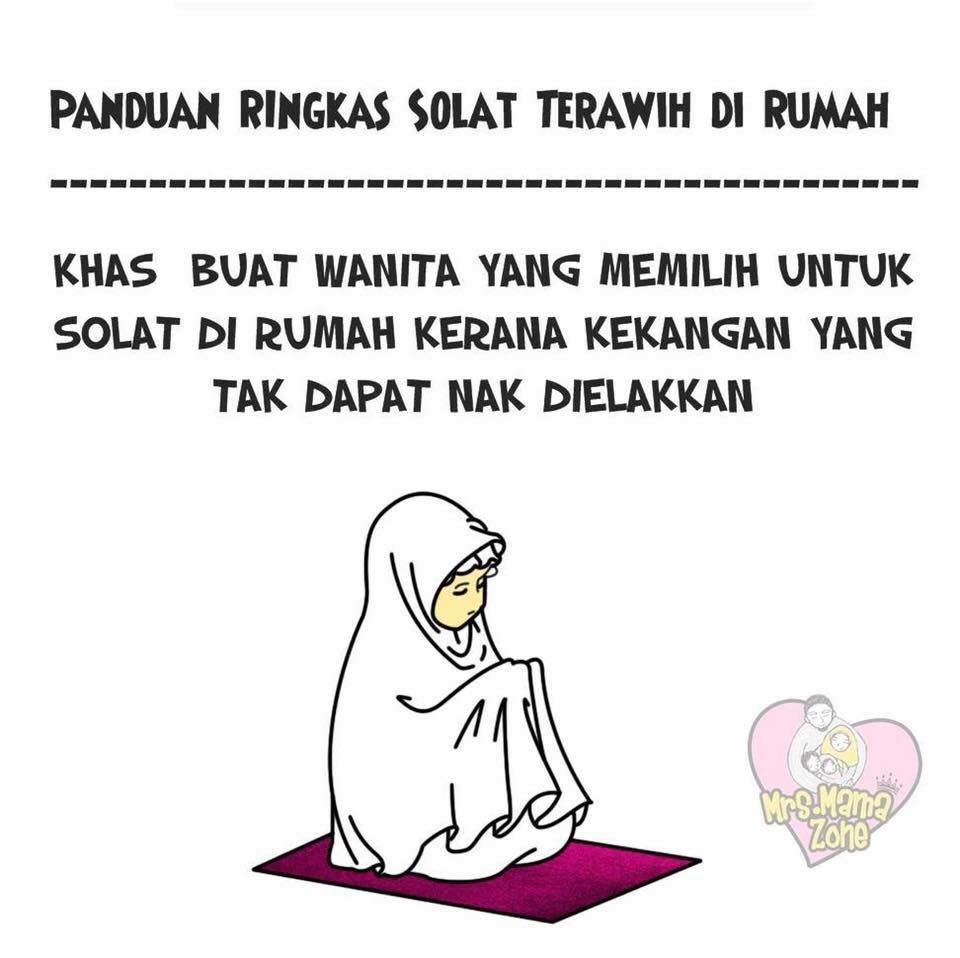 SenawangTV's tweet photo. Thread panduan solat tarawih di rumah bagi mereka yang tidak dapat ke Masjid.

 📷 Mrs.Mama Zone https://t.co/B0IvT4RYgV