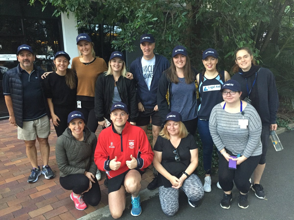 LegalAidQld's tweet photo. LAQ was proud to support the @LawRightQLD Queensland Legal Walk held earlier this week as part of #LawWeek2018. Despite the chilly start a great time was had by all! Thanks to everyone from our Brisbane & regional offices that were involved! #LegalWalk #auslaw #Queensland https://t.co/VsBufPdzJX