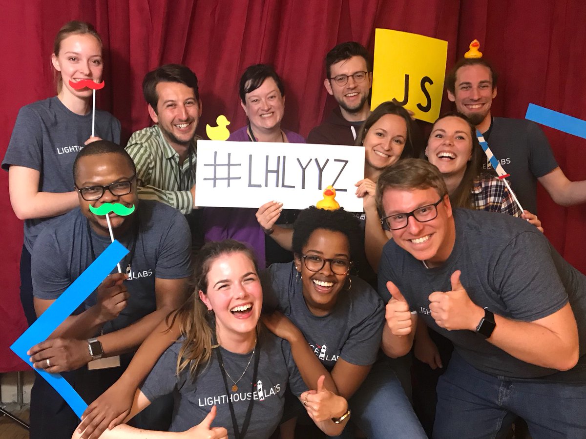 izzydoesizzy's tweet image. Love being part of this awesome family at @lighthouse_labs!

Never a dull moment! 😊

#LHLYYZ #LHLDemoDay