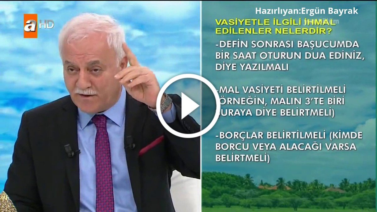 Nihat Hatipoğlu - Vasiyet Nedir ? Ne Yapmak Gerekir ?
İzle (Watch)=> video-izle.net/nihat-hatipogl…
#video
#isola
#شي_لويغصبونك_ماتاكله
#yüzleşme
#OTEurovision
#COAC2018C1