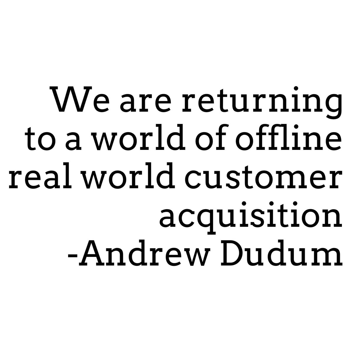 twentyminutevc's tweet photo. Hear @AndrewDudum @wearehims describe the cost inefficiency of most online marketing today and what this means for the next generation of D2C brands? Love to hear your thoughts on this @eurie_kim @jstoffer @fcourt? https://t.co/cXhDM0ueeW #startup #founder #entrepreneur #vc https://t.co/b68VVdBdNT