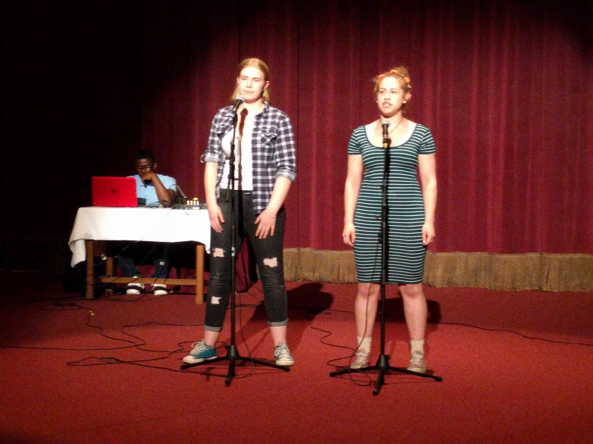 HYP_SLAM's tweet photo. "I'm sorry am I going too fast? I've been rehearsing this poem since the third grade" #ltabc #dothewritething https://t.co/wEznCOphaQ