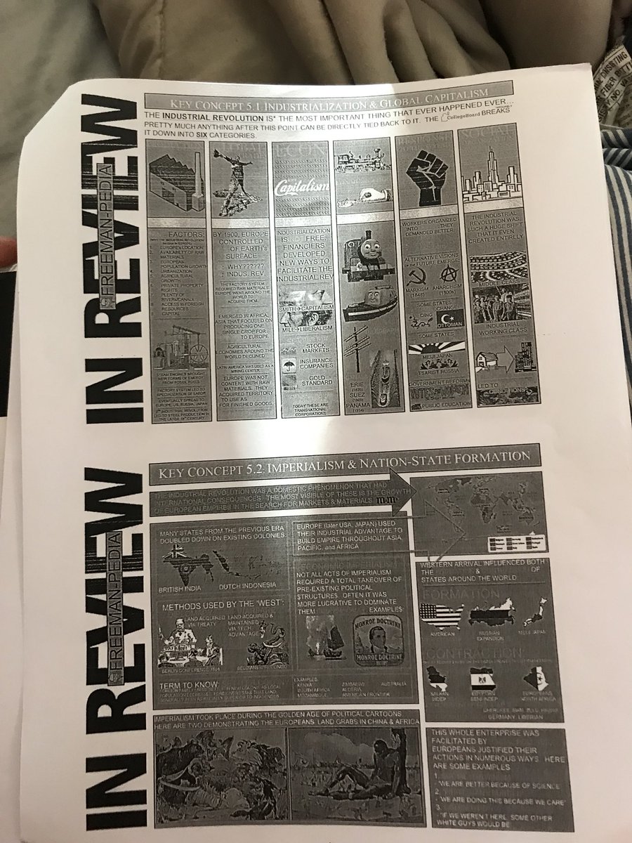 _mariyuhhhh's tweet photo. My dumbass made fun of my review packet for having Thomas but little did I know #APWorldHistory https://t.co/GSCSOKKO3C