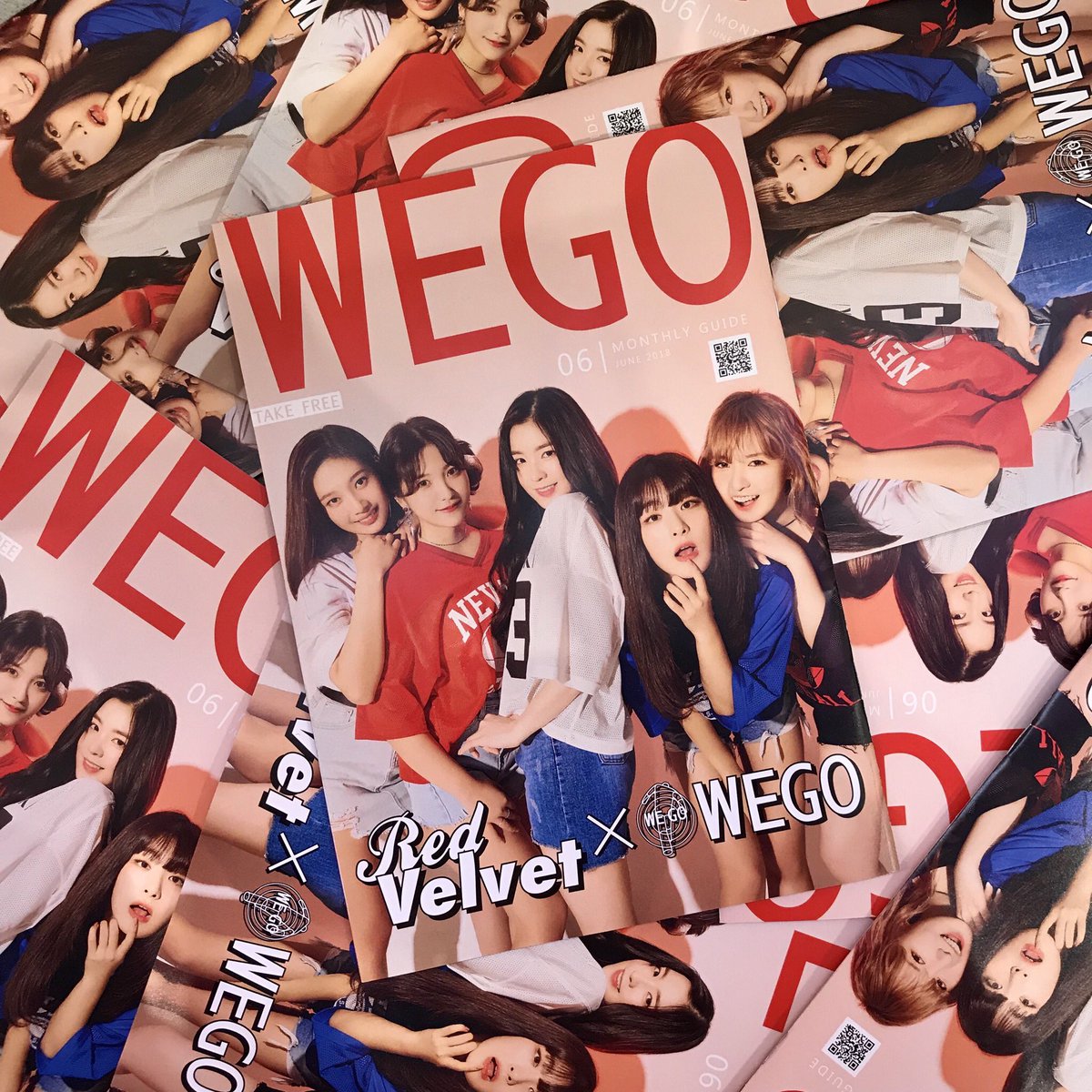 Red Velvet×WEGOコラボキャンペーンが本日より開催✨キャンペーンでは