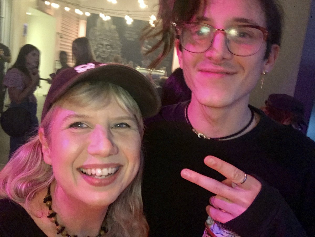 chillcast's tweet image. I never shared this pic I took with @mitchelcave back when @chaseatlantic played at @youtubespace last year.