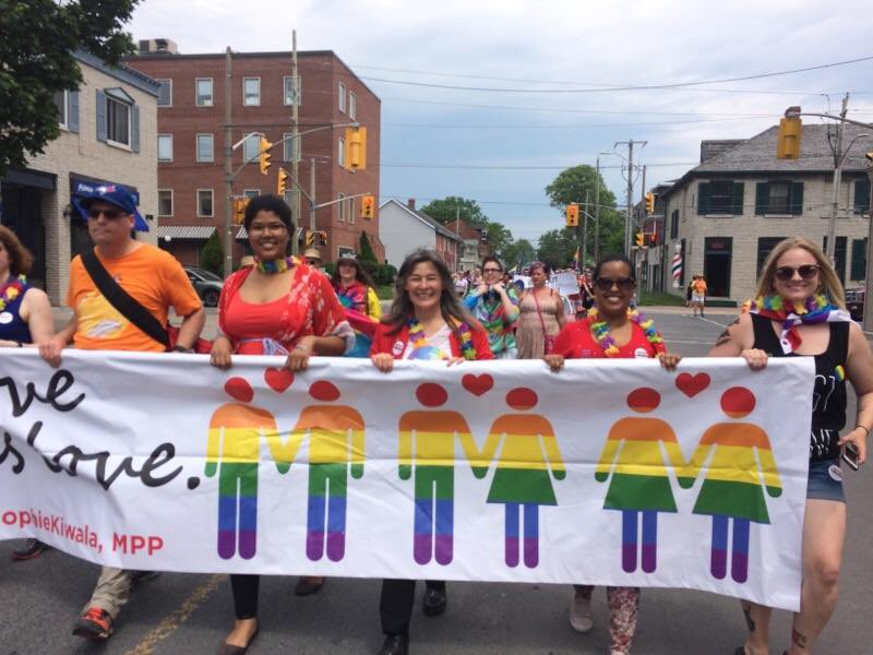 TBT for International Day Against Homophobia, Transphobia &amp; Biphobia. Pride events are always a highlight for me each year - love is love and whenever we can celebrate the ones we love, we should