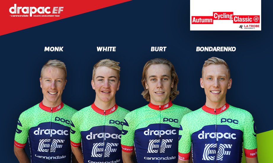 Our team for Saturday's La Trobe Autumn Cycling Classic. #MoreThanACyclingTeam