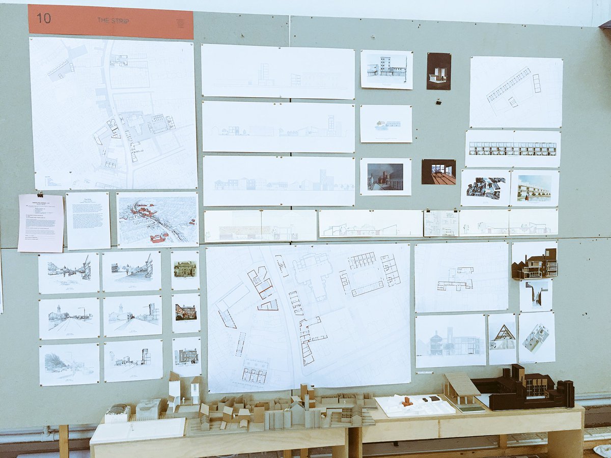 4th year architecture student work for Harold's Cross live 2018 #DIT