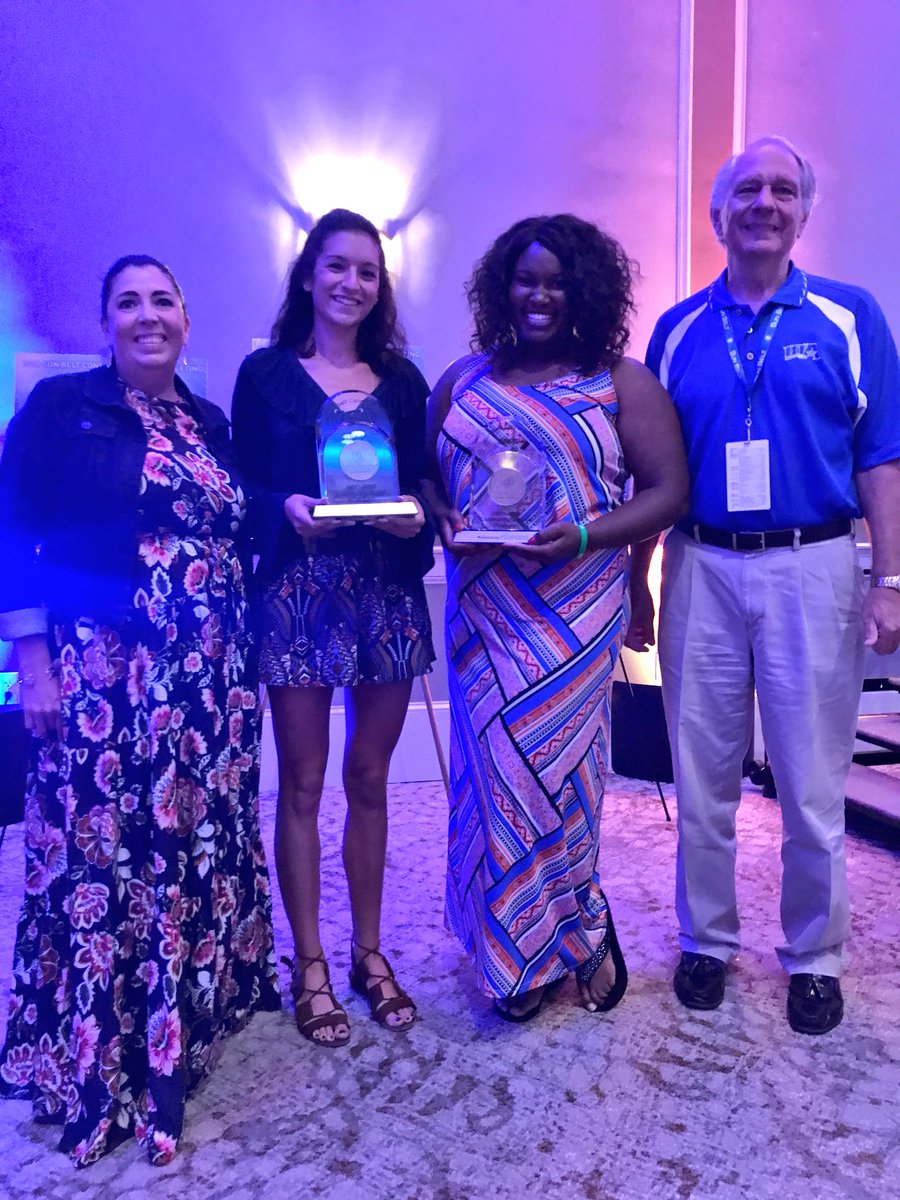 sheltontori's tweet photo. Won the community service initiative for 2018 and the community Impact award at this years SAAC conference! https://t.co/JP4Cnb0OQR