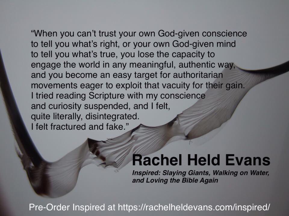 Rachel Held Evans Quotes تويتر \ Rachel Held Evans (1981-2019) على تويتر: "#Inspiredbook  Https://T.co/Ztplphlm7S"