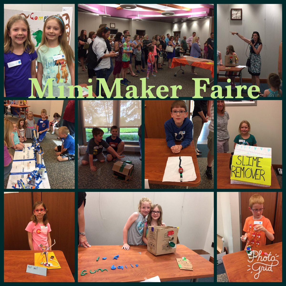 Thank you Mrs. Dragash for giving us the opportunity to let our creativity shine! #pteminimakerfaire