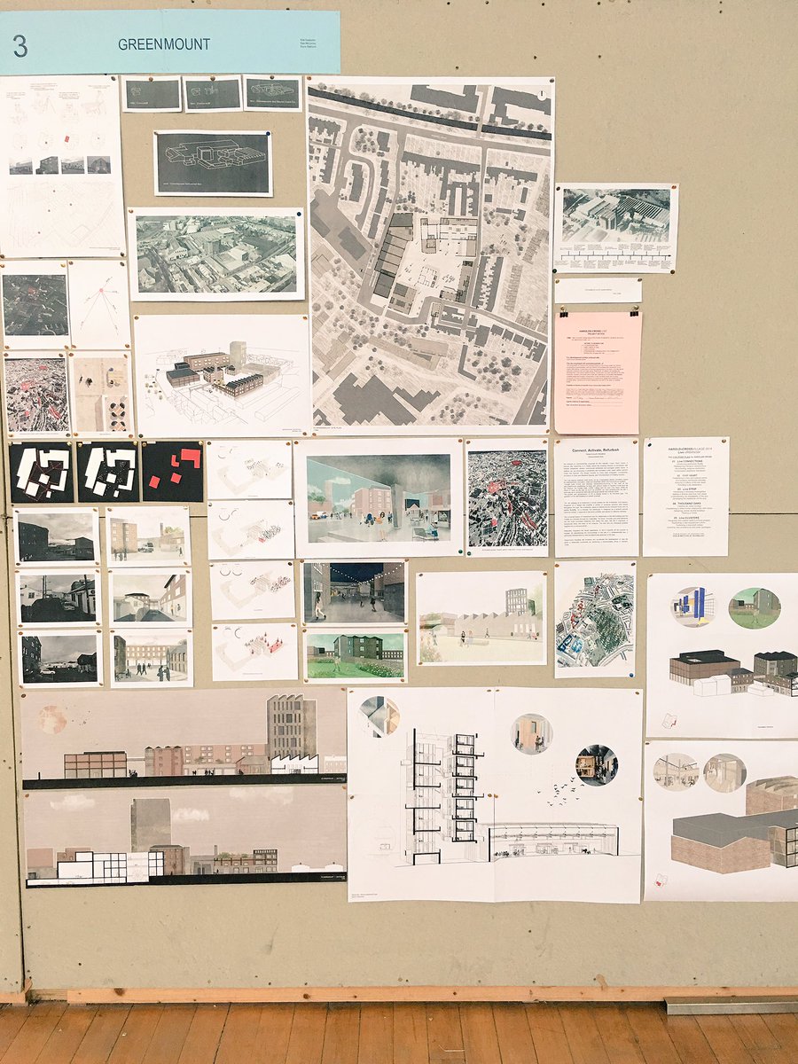 4th year architecture student work for Harold's Cross live 2018 #DIT #architects #architecture #new #vision
