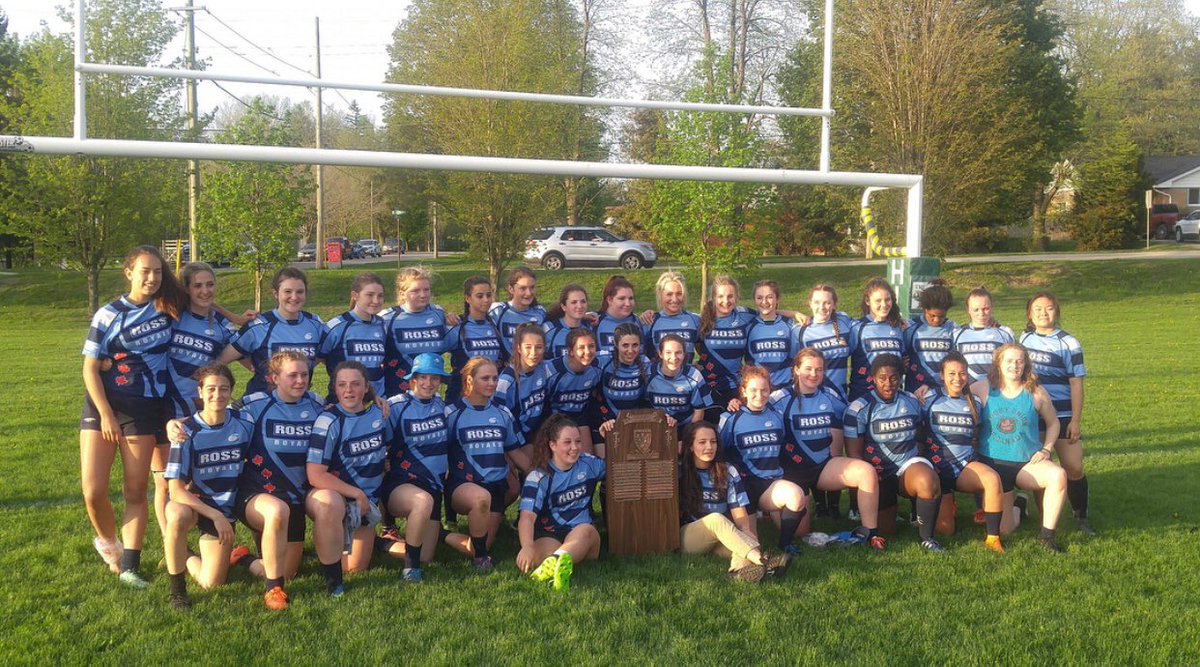 RossAthletics1's tweet photo. Congratulations to the Women’s rugby team on another well deserved D10 championship title! Next stop is Cwossa!!! 🏉#modestyandgrace 🏉 https://t.co/muYi2T3M7m
