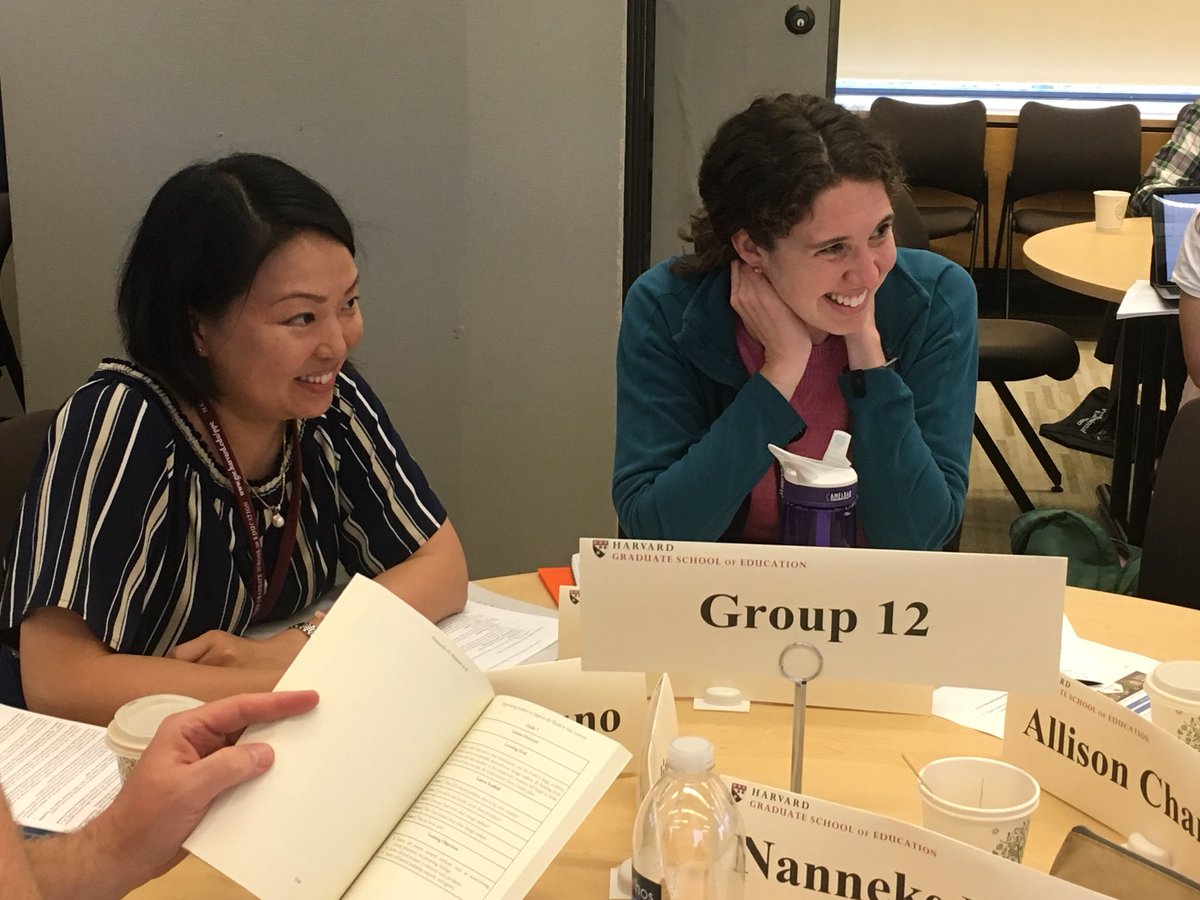 BaumKarina's tweet photo. LS, MS, and US teachers sharing their immigration stories at the Think Tank on Global Education @BBNLowerSchool @BBNSchool #ProfEdTGE https://t.co/InvtfCE0a5