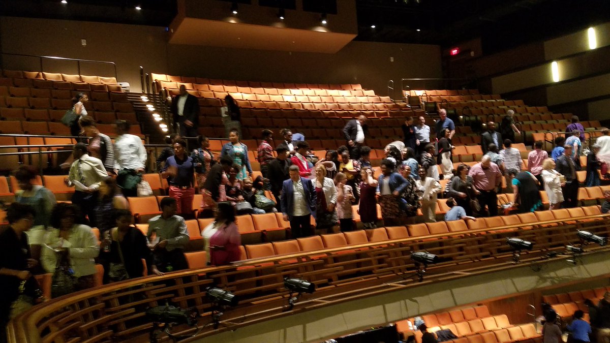 kaiyahonfire's tweet photo. Most beautiful part of tonight was leaving with kids talking about their first opera. Imagine your first opera being a historical reference piece performed by a predominately black cast? Thank you, @OperaCarolina for taking chances diversifying your offerings, orchestra and cast. https://t.co/1QYlrhorso