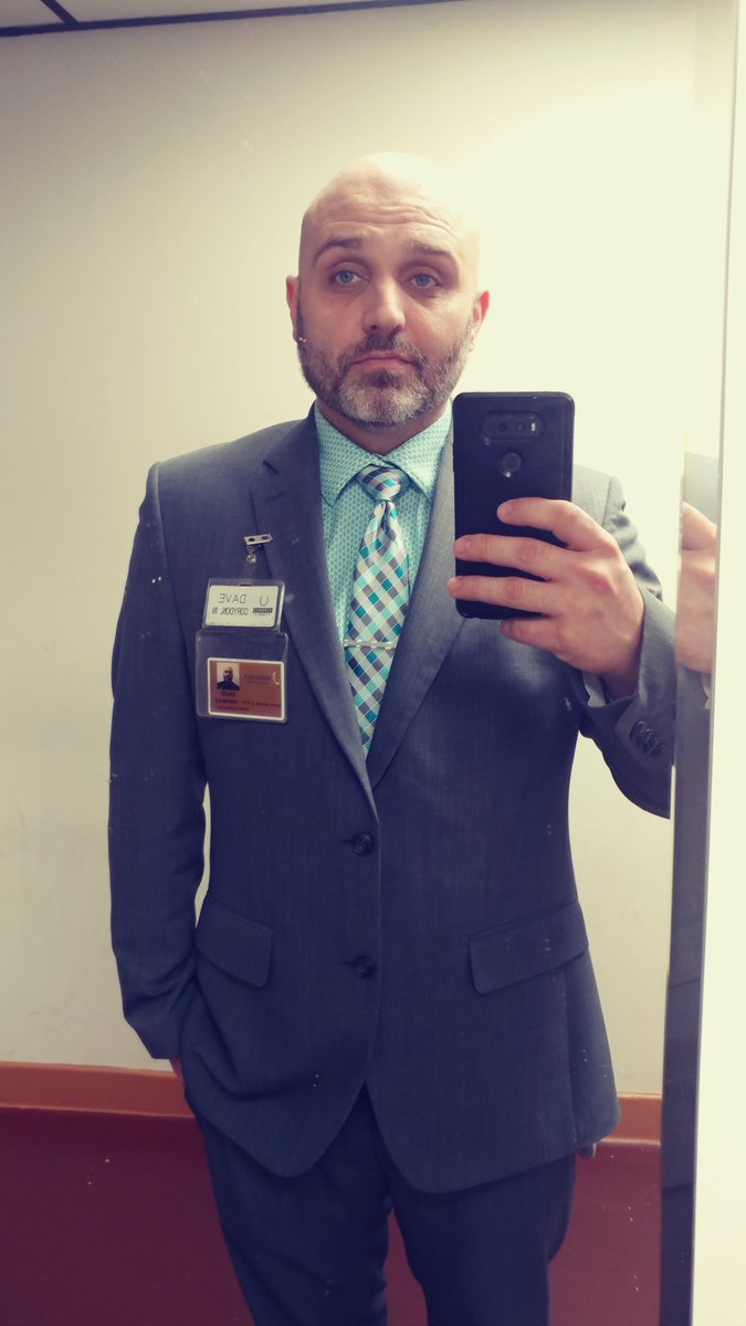 CubsIrishVikes's tweet photo. The #KingofMerchStyle at work. Believe it or not, I do own clothes that are not wrestling related. #workclothes https://t.co/N6UvXpfb0Y