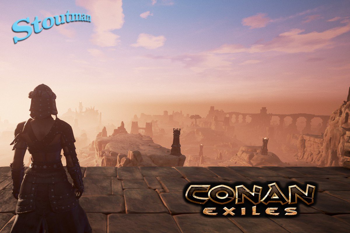 StoutmanTV's tweet photo. More exploring of the new areas in @ConanExiles starting now!  https://t.co/AJ0UbNR8SE #TestGaming https://t.co/k8gQHpMKMF