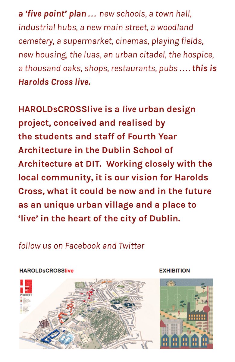 HAROLDsCROSSlive is a live urban design projects......