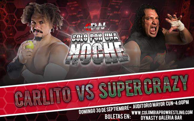 ColombiaProWres's tweet photo. Lo mejor del wrestling Independiente en Bogotá este 30 de Septiembre #LuchaLibre de Calidad y de talla internacional. https://t.co/fRwV0ea1M4