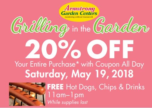 Armstrong Gardens On Twitter Our Grilling In The Garden Event Is