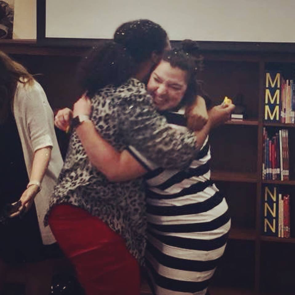 schoolwithsmith's tweet photo. I am so excited about what’s coming ahead at @ShandsES! Sorted into the Amabilidad House with my best friend today and lots of great teachers! I’m ready for the students to join in the Fall! #ShandsEs https://t.co/BGz3nEa2ti