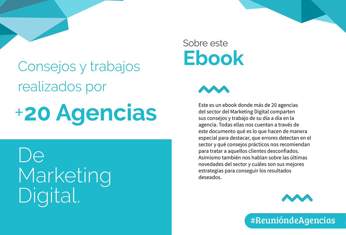 aulaCM's tweet photo. Ebook colaborativo con las estrategias de Marketing Online de más de 20 agencias participantes en la #ReuniondeAgencias

Descargar > https://t.co/2MfTSe0x9C https://t.co/aDDp4Ainnz