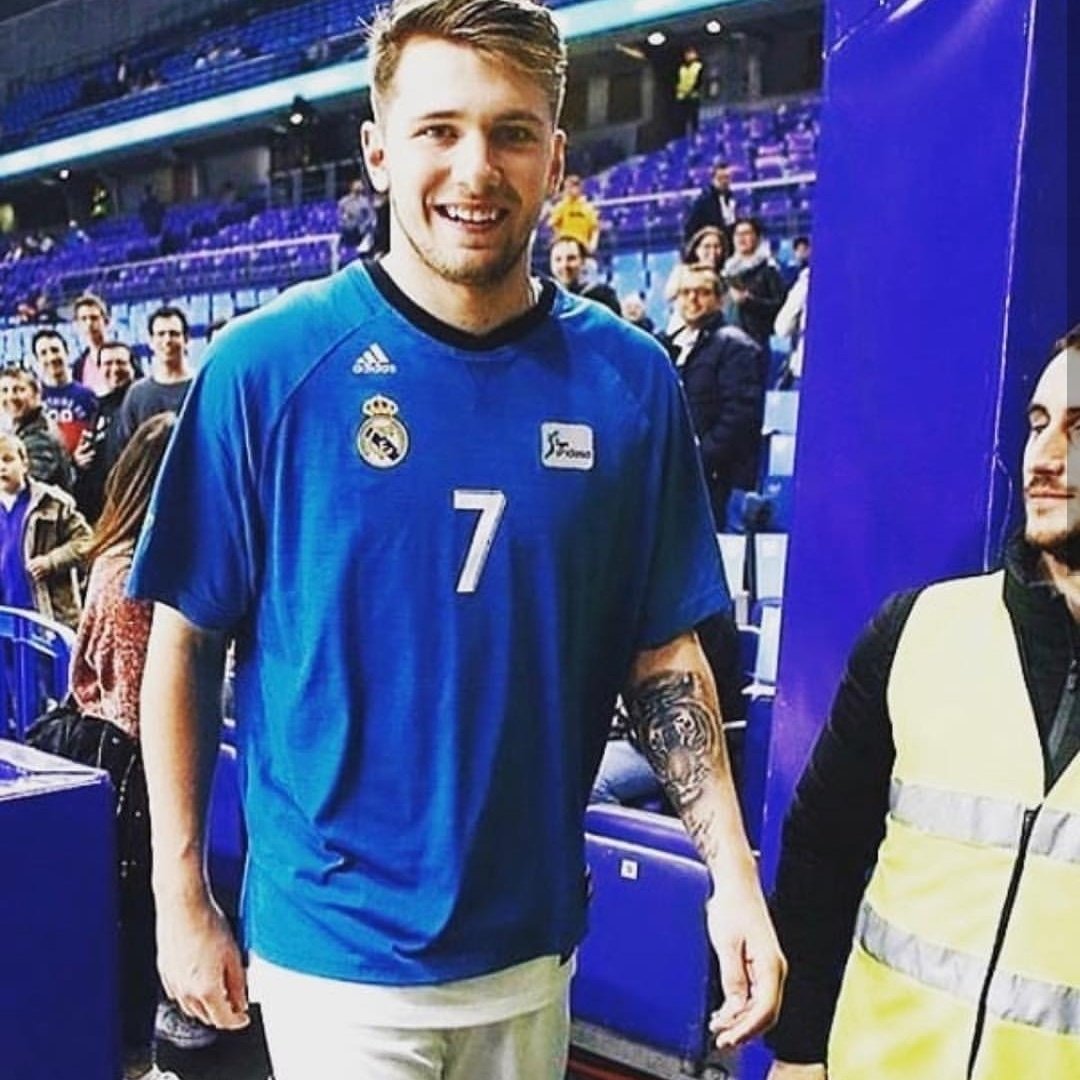 Hener2K  Luka Dončić with arm tattoo Preview  Facebook