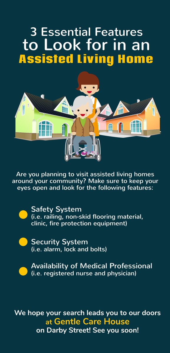 GentleCareHAL's tweet image. 3 Essential Features to Look for in an Assisted Living Home

#EssentialFeatures #AssistedLivingHome