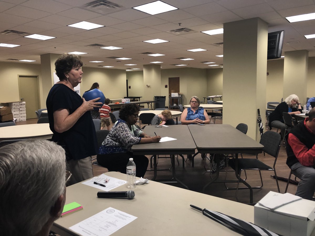 JEFCOED's tweet photo. The Superintendent's Teacher Advisory Council meets with board members to share and collaborate together. #teacherleader #wearejefcoed https://t.co/FXY2K3QdAH