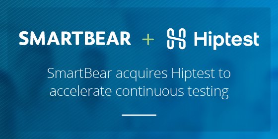 SmartBear's tweet image. .@Hiptest_agile fits into our toolkit like a puzzle piece, which is why we&apos;re super excited to welcome the Hiptest team into our family! Read more about the acquisition: ow.ly/5fqK30k0S5E