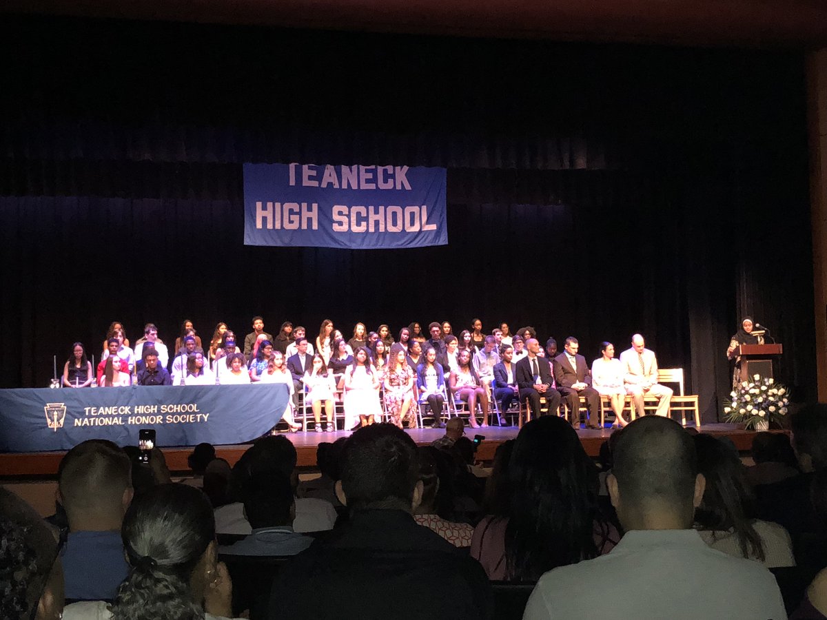 Congrats to the National Honor Society Inductees!  #teaneck <a href="/TeaneckHigh/">Teaneck High School</a>