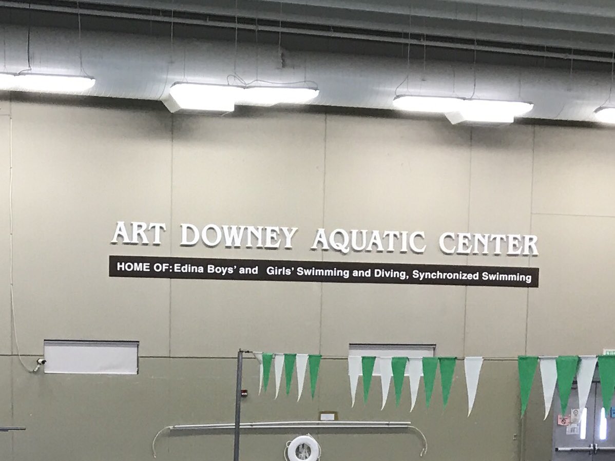 Edina Head Coach Art Downey retired today. The only Head Coach our Boys’ Swim &amp; Dive program has ever had. His passion and dedication to our program made us great. Forever a #Hornet #Legend