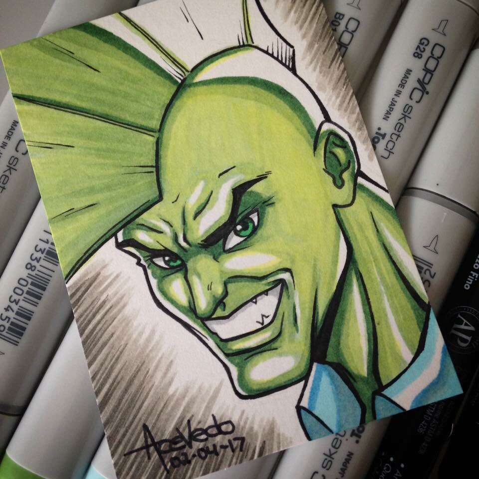 ReyAcevedoArt's tweet photo. Super busy with commissions. Here’s one from the archives. #savagedragon #imagecomics #ericlarsen #inking #green #dragon #cop #copicart #copicmarkers #sketchcard #dailyart #comicart #comicbook #artwork #illustration #drawing #reyacevedoart https://t.co/sOzXoUlZiu